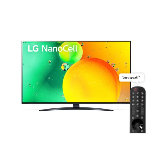 LG NanoCell TV 50 Inch NANO79 Series, Cinema Screen Design 4K Active HDR WebOS Smart AI ThinQ