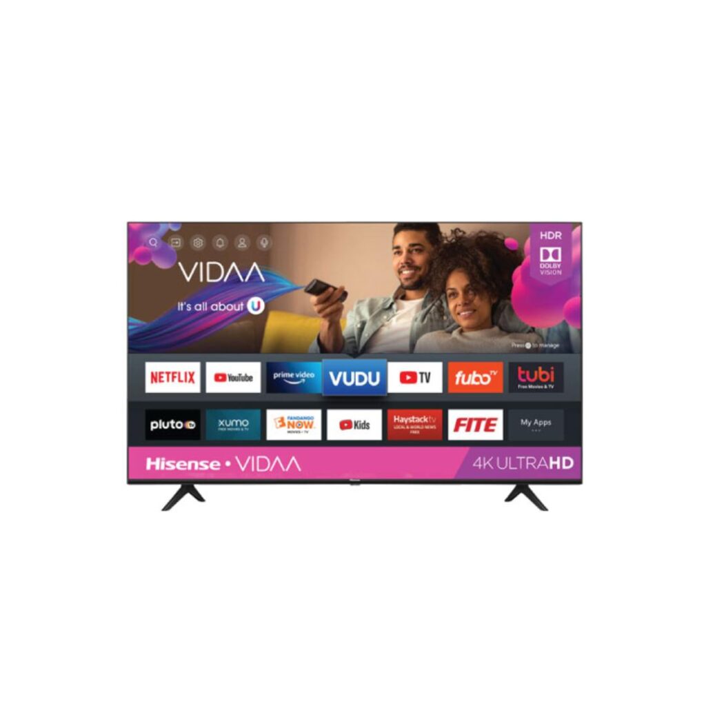 Hisense 43A62G 43 inch 4K UHD Smart Frameless TV