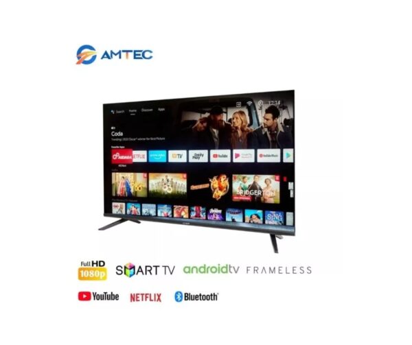 Amtec 43 Inches Smart TV LED Full HD TV Youtube Netflix