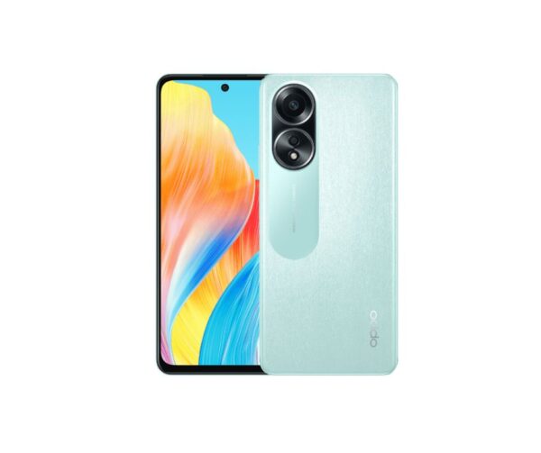 OPPO A58 RAM:8GB,Storage:256GB Battery:5000mAh,33W Main Camera:50MP + 2MP Selfie:8MP Display: 6.72 inch:MediaTek Helio G85 Connectivity:Dual sim, Wi-Fi OS: Android 13