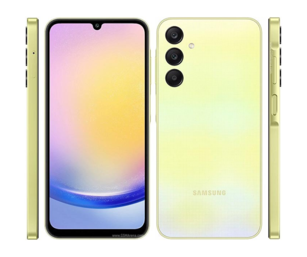 Samsung Galaxy A25 5G,RAM: 6 GB Internal Storage:128 OS: Android 14, One UI 6 Main camera: 50MP + 8MP + 2MP Front camera: 13 MP Display: 6.5 inch Processor: Octa-core Exynos - Image 3