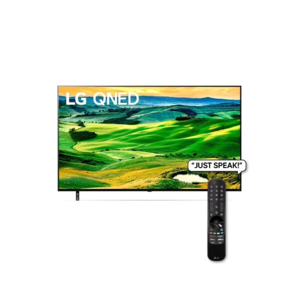 LG 55 inch QNED 4K 120 Hz ThinQ AI Smart TV with Magic Remote, HDR & webOS