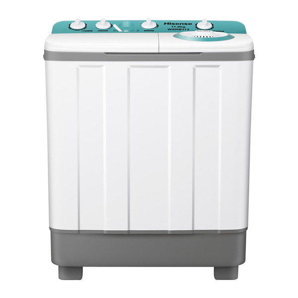 Hisense 11 KG Twin Tub Washing Machine WSRB113W