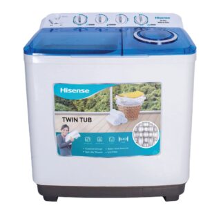 Hisense 13.5KGs WSRB143W Top Load Twin Tub Washing Machine