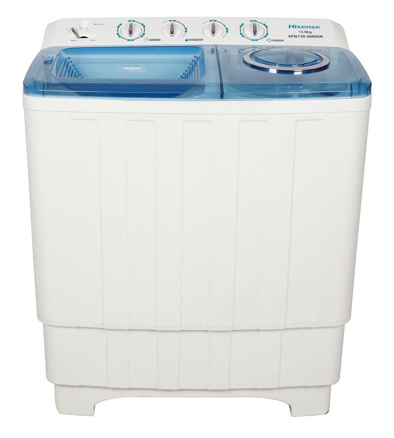 Hisense 13.5KGs WSRB143W Top Load Twin Tub Washing Machine