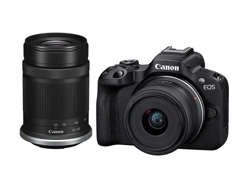 Canon EOS R50 Mirrorless Camera with 18-45mm Lens