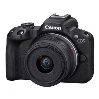 Canon EOS R50 Mirrorless Camera with 18-45mm Lens