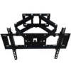 Skilltech 75p Double Arm Wall Bracket Full Motion Swivel Heavy Duty TV Wall Mount Bracket