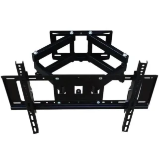 Skilltech 75p Double Arm Wall Bracket Full Motion Swivel Heavy Duty TV Wall Mount Bracket