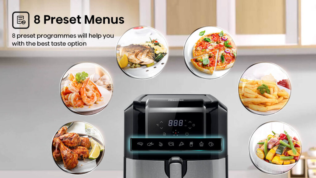 Hisense 8.6L Dual Air Fryer H09AFBK2S5