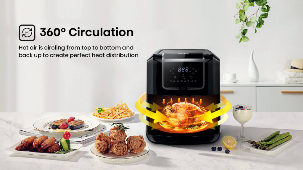 Hisense 8.6L Dual Air Fryer H09AFBK2S5