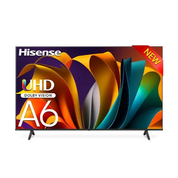 Hisense 43 Inch Smart 4K UHD Frameless TV 43A6N