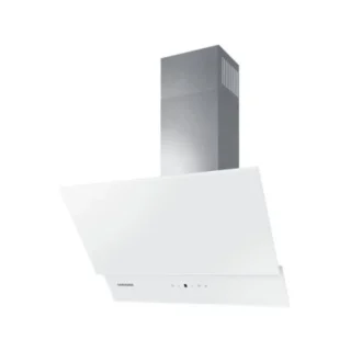 Samsung NK24M7060VW — 60cm Wall-Mounted Chimney Hood (White Glass & Stainless Steel)