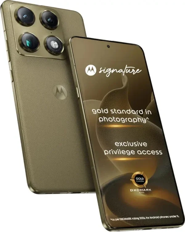 Motorola Signature — Premium Performance with 16GB RAM & 512GB Storage
