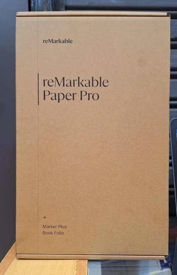 reMarkable Paper Pro + Marker Plus + Book Folio