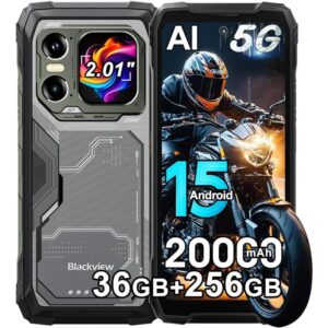 Blackview XPLORE 1 5G Rugged Phone 12GB/256GB – 20,000mAh Battery & 200MP Camera